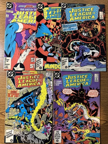 Justice league america 252 - league, #252