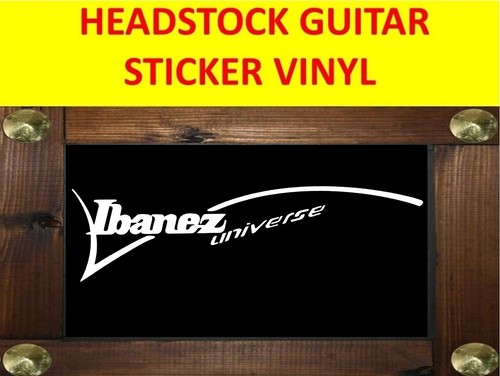 Ibanez universe stickers white - ibanez,
