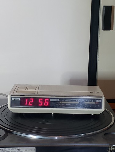 Radio sveglia vintage philips - sveglia,