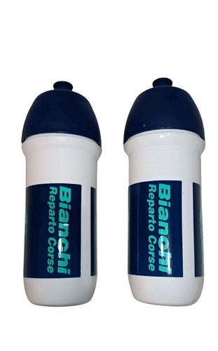 Bianchi water bottles - 2x, +