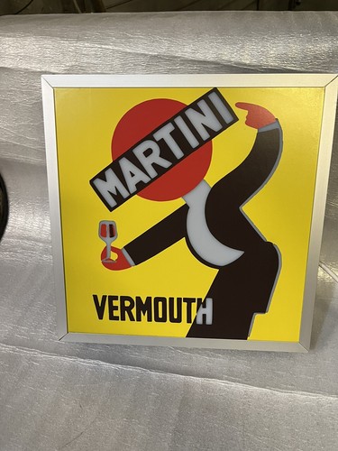 Insegna luminosa martini - insegna,