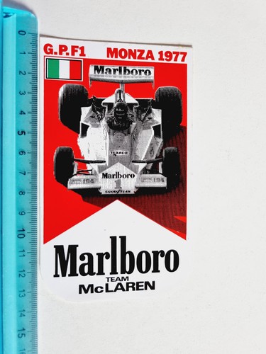 Adesivo marlboro mclaren monza - adesivo,