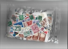 LOTTO CIRCA 300 GR. SENZA CARTA FRANCOBOLLI ITALIA E MONDO DIFETTOSI X DECOUPAGE