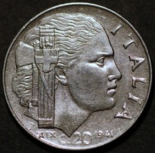 Italia 20 Centesimi 1941