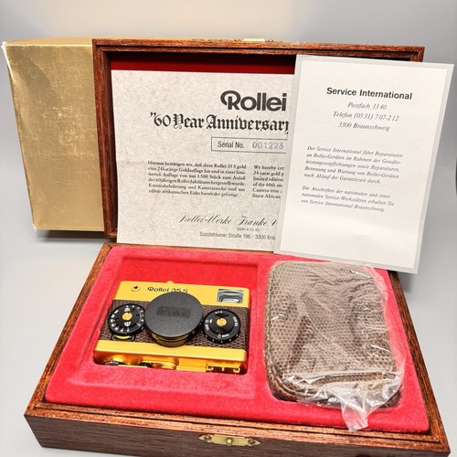 Rollei placcato oro 24 - 35, s
