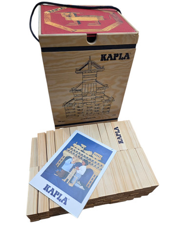 Kapla 277 pezzi - kapla, cassapanca