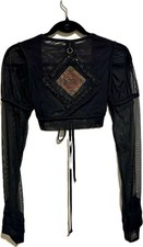 Save The Queen Cropped Bolero