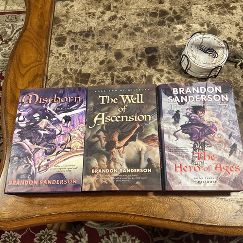 Mistborn trilogy hardcover - mistborn,