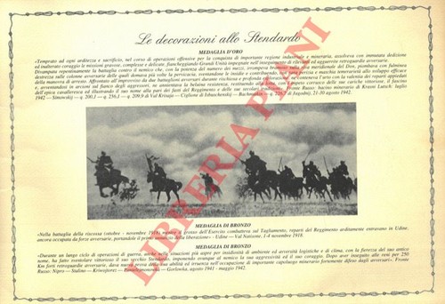 Savoia cavalleria calendario - cavalleria.,