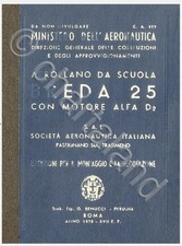 BREDA 25 1938 Motore Alfa D2