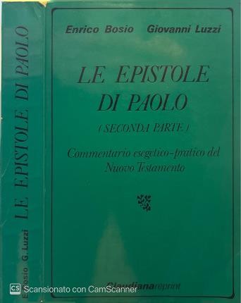 Epistole paolo - le,