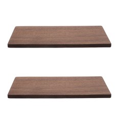 2 Pcs Tavola in Legno Di Noce