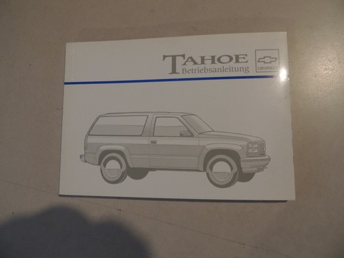 Chevrolet tahoe 4l 6 5l - chevrolet, 7,4l