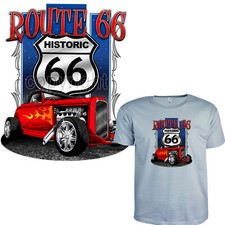 T-Shirt Hot Rod Auto-Motivo