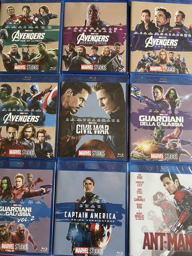 Lotto blu ray marvel nuovi - ray,