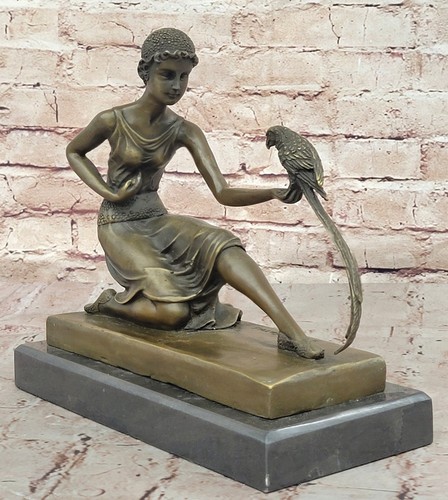 Puro bronzo statua ragazza - bronzo,