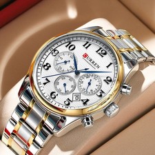 Orologio Uomo CURREN Argento