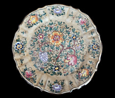 Piatti PIATTO da Parete CERAMICA C.A.F.F. GUBBIO Lavorato e dipinto Vintage 900