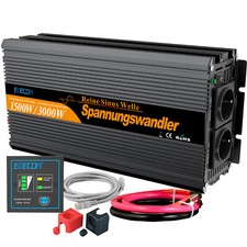 Inverter 1500w 3000w onda - 1500w,