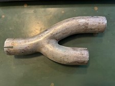 DUCATI 200 ELITE SDOPPIATORE Y 1 INGRESSO 2 USCITE MARMITTA SCARICO MOTO EPOCA