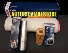 KIT FILTRI BMW SERIE 5 MODELLO E60 525D 530D 535D MARCA BOSCH