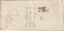 11438-AUSTRIA,PREF.,DA WIEN A VENEZIA-VENEDIG, CON NIZZA NOBILIARE AL RETRO,1842