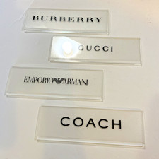 Targhette di marca designer