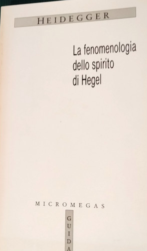 Heidegger la fenomenologia - -,