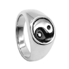 Bague acier inoxydable yin - en,