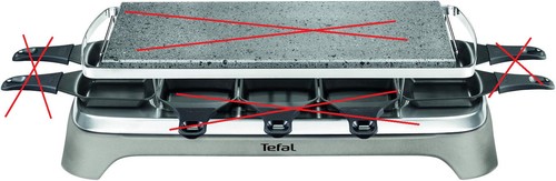 Tefal pierrade pr457b 1350w - pierrade,