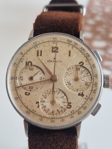Rare marvin chronograph - marvin,