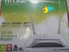 TP-Link TL-MR3420 300Mbps 3G/4G Wireless Router - Bianco