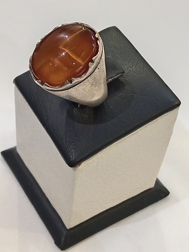 Anello uomo argento 925 agata