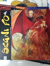 SEGNI DARIO FO - catalogo mostra con disegni di Milo Manara SPESE COMPRESE