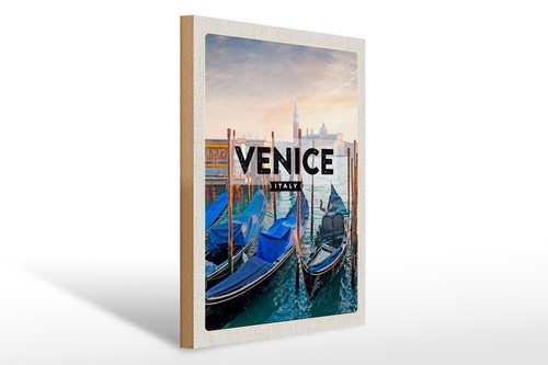 Targa legno viaggio 30x40 - in,