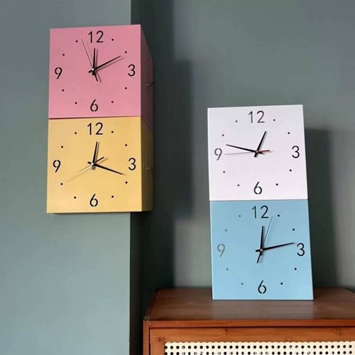 Orologio angolare doppio lato - angolare,