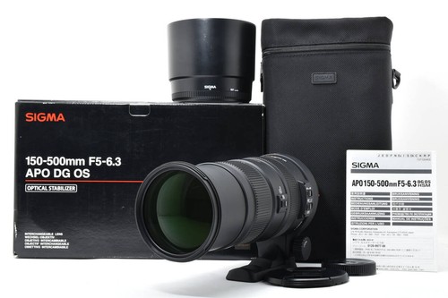 Sigma apo 150 500mm - apo, f5-6.3