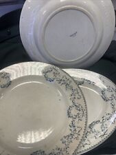 Rare !!!! 3 Plats Faïenceries Sarreguemines U&C Modele Mozart (11)