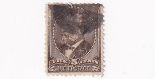 1882 francobollo scott 205 - us,