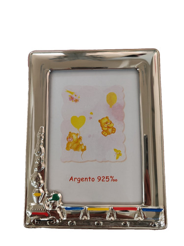 Cornice portafoto argento - in,