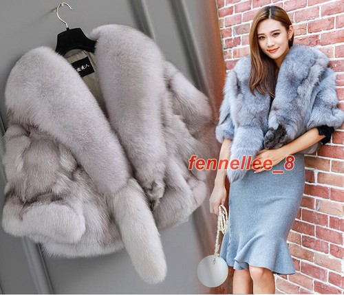 Cappotto scialle pelliccia - , di