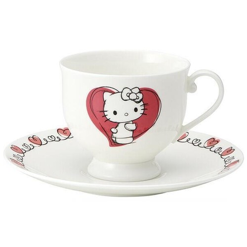 Tazza piattino narumi hello - e,