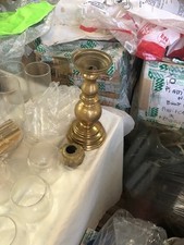 candeliere boccia in ottone