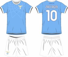 Completo Calcio Lazio 26 Nome Numero Personalizzabili Gratis No Reso