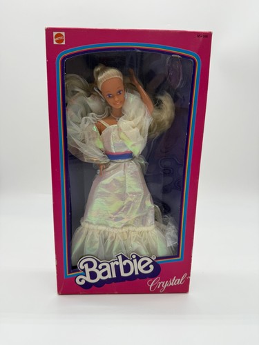 Barbie 1983 crystal fabriqué - barbie,