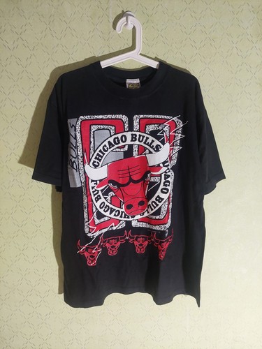 Shirt vintage nera chicago - t-shirt,