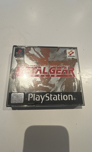Metal gear solid ps1 - gear, black
