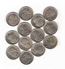 Lotto stock 13 monete italiane