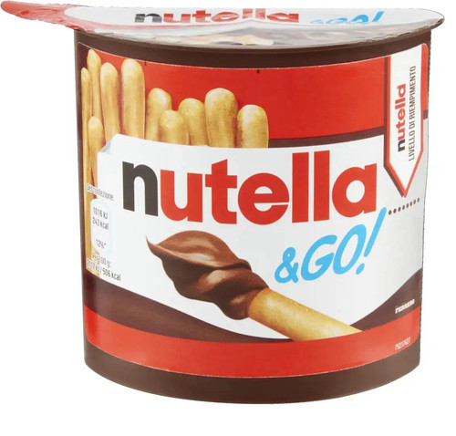 Nutella 3 pezzi snack - go,