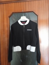 Felpa con zip nera Supreme Grip donna 